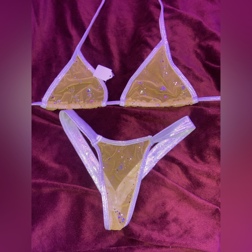 NEW  yellow dancer outfit